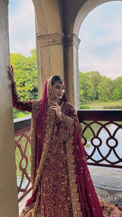 Stunning zeeshan danish bridal