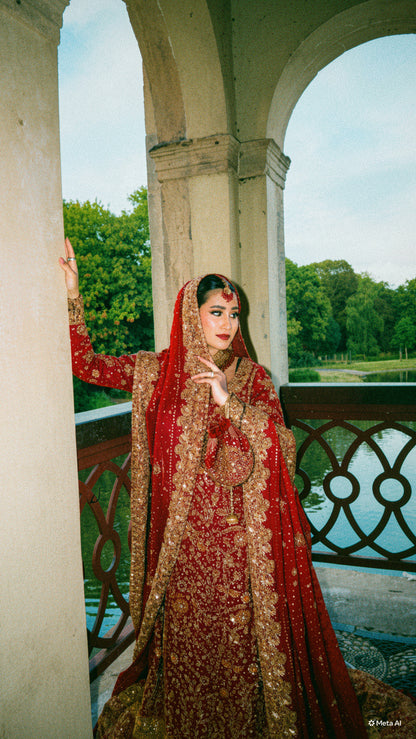 Stunning zeeshan danish bridal