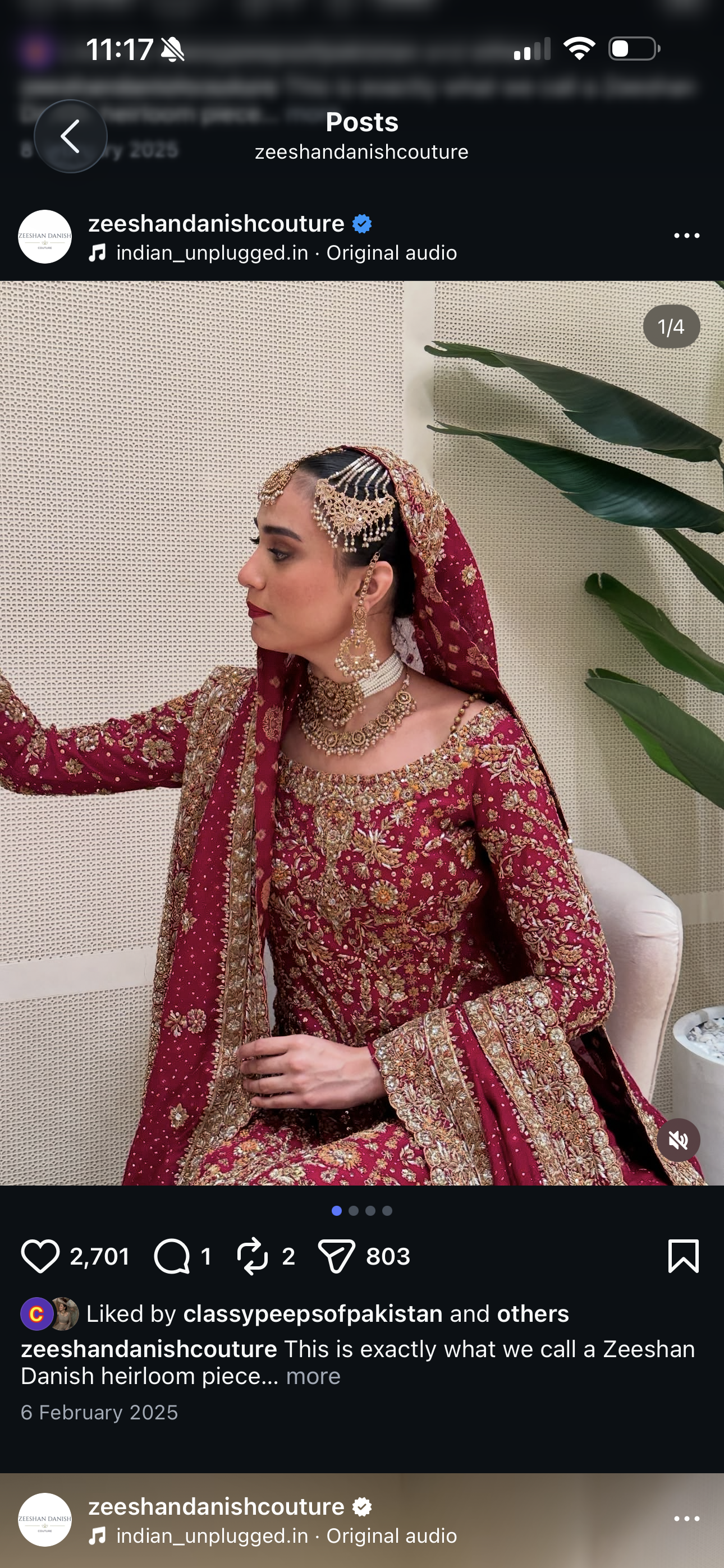 Zeeshan danish couture