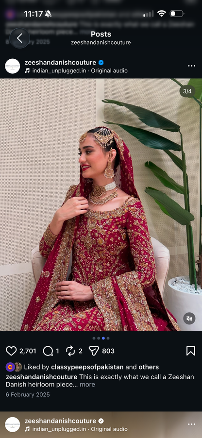 Zeeshan danish couture