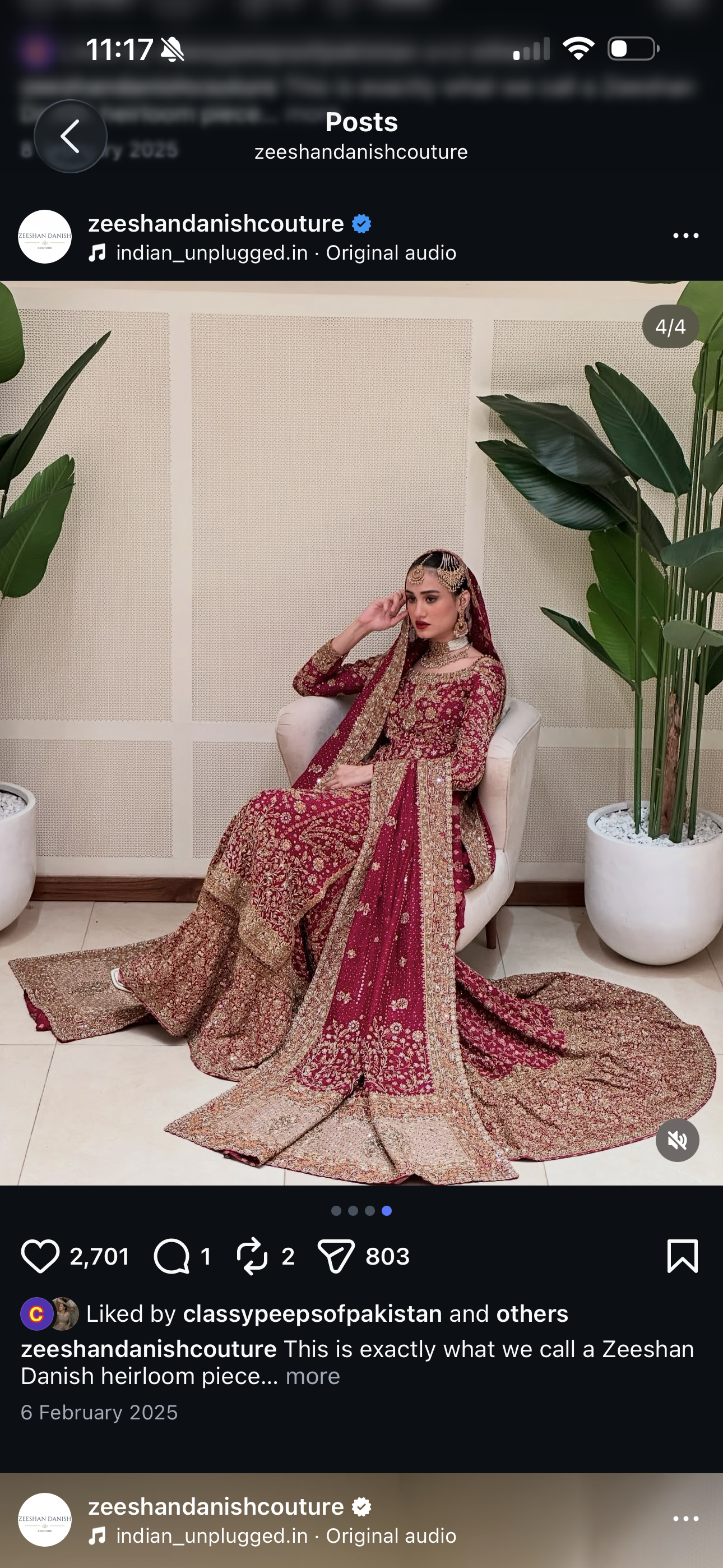Zeeshan danish couture