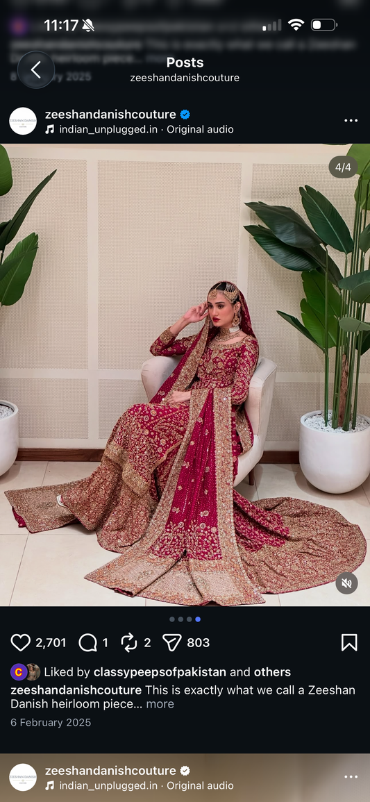 Zeeshan danish couture