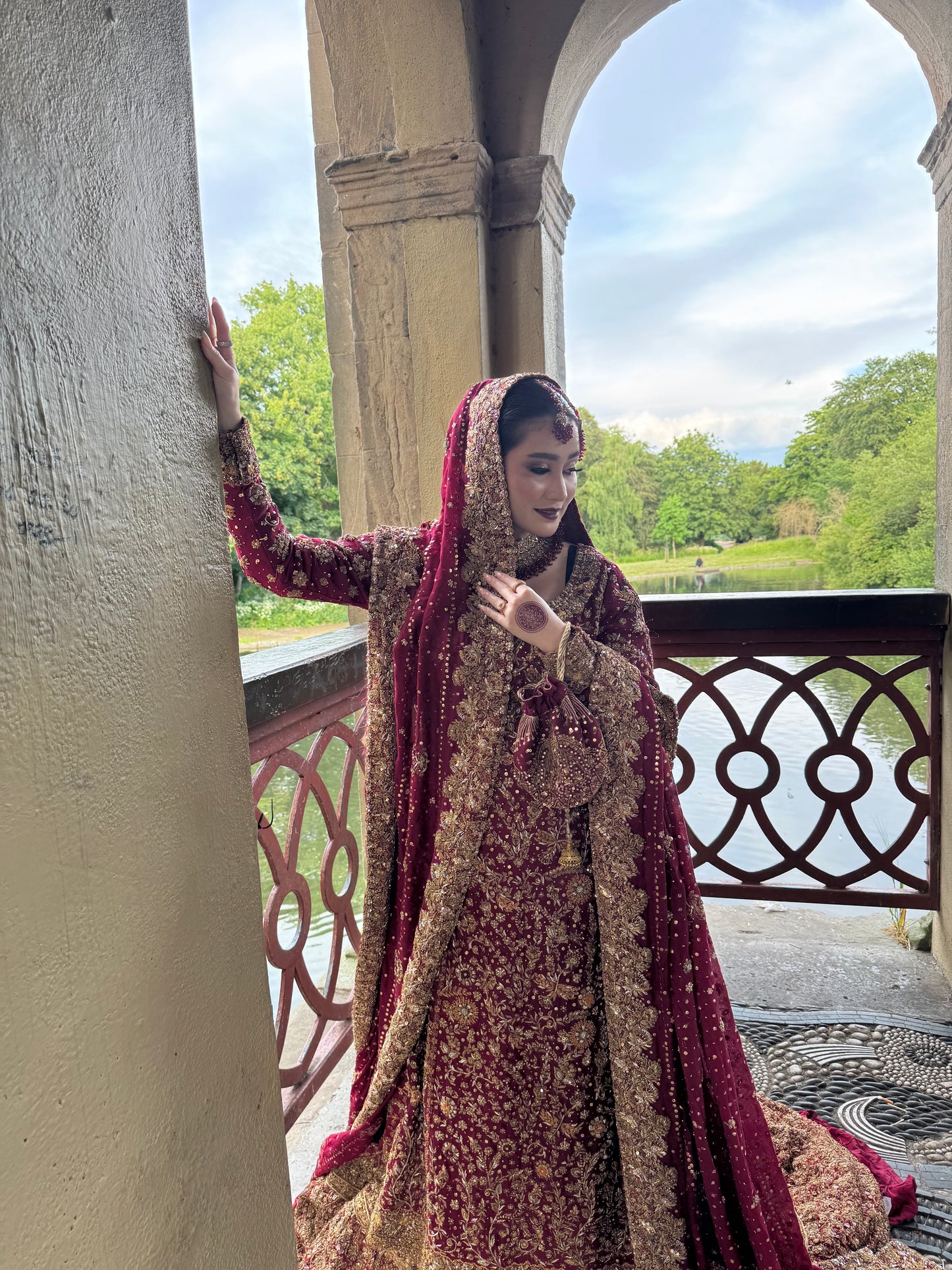 Stunning zeeshan danish bridal