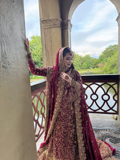 Stunning zeeshan danish bridal