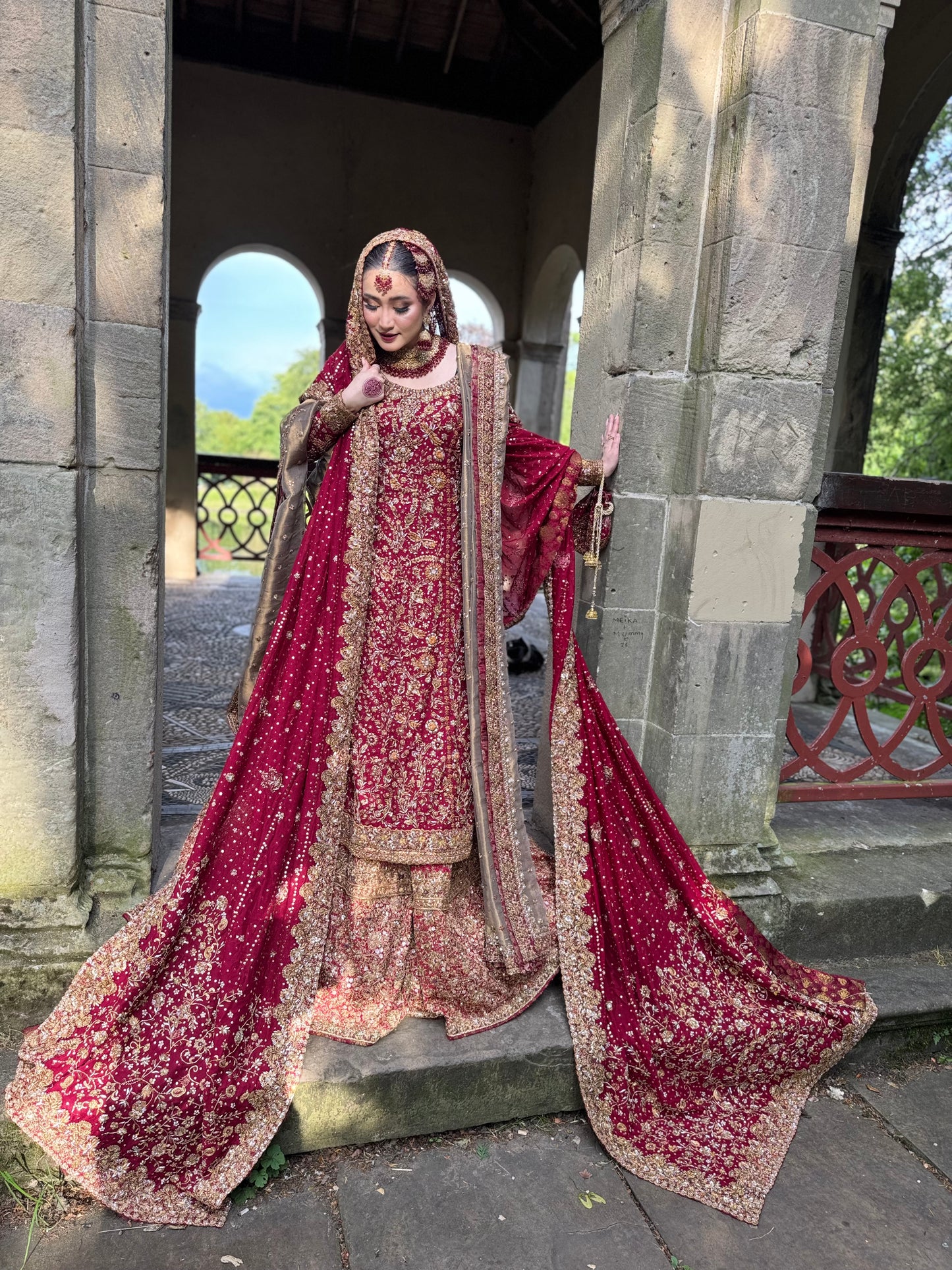 Stunning zeeshan danish bridal