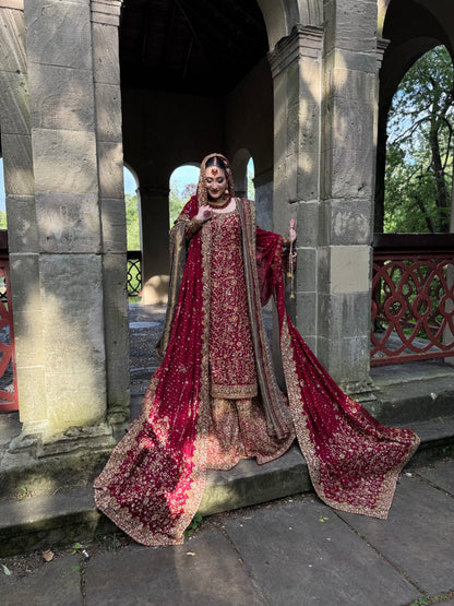 Stunning zeeshan danish bridal